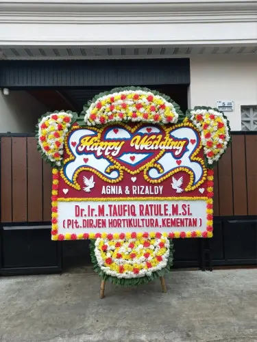 Papan Bunga Pernikahan summarecon bekasi