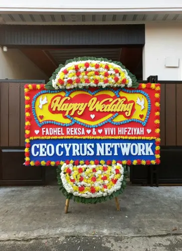 Papan Bunga Pernikahan summarecon bekasi